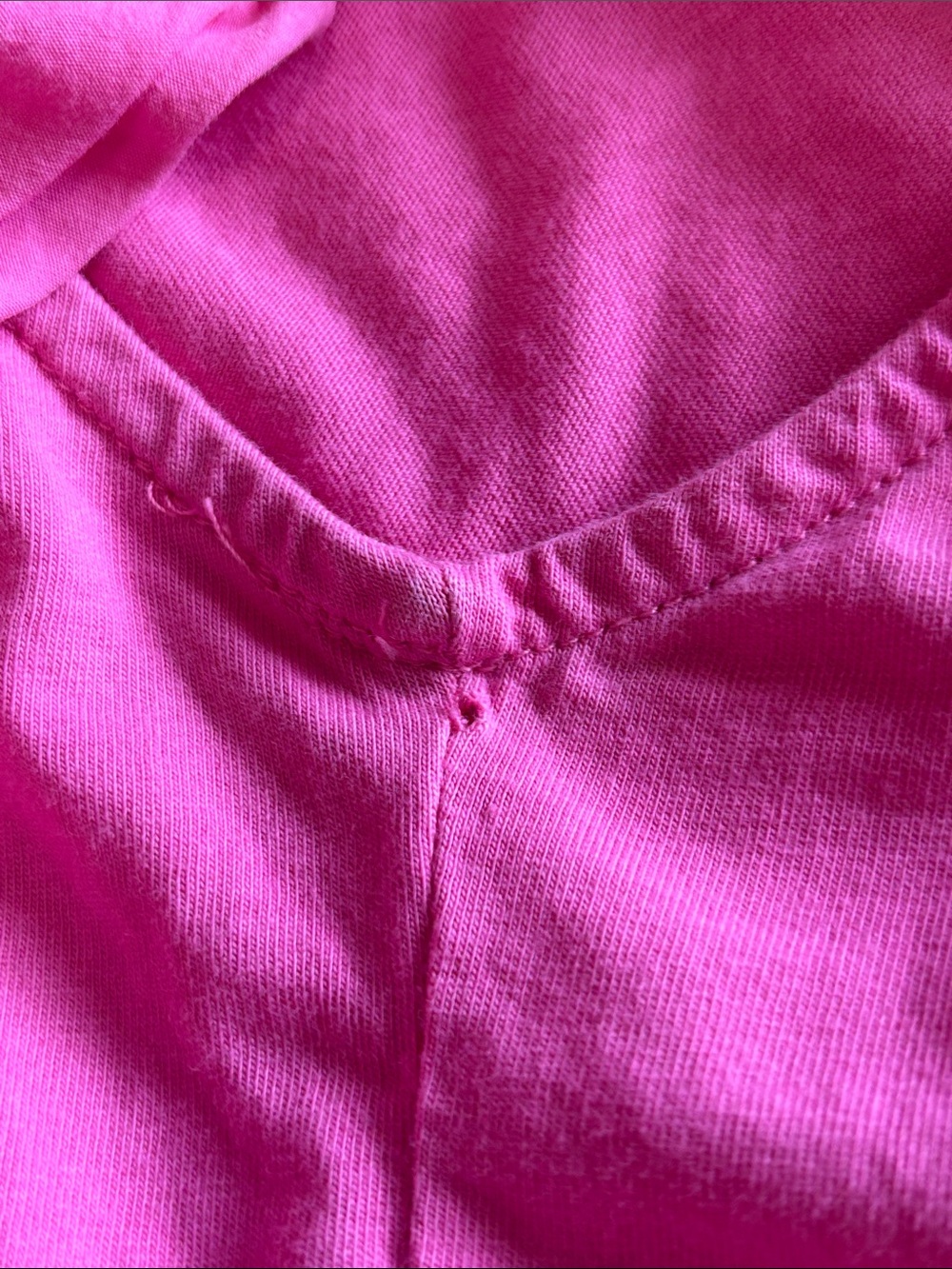 Zara Women's Sz Sm Puff Sleeve Crop Top - Pink - Picture 7 of 7
